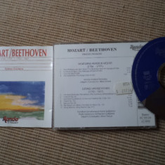 mozart beethoven famous overtures cd disc muzica clasica opera rondo classic NM