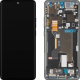 Cumpara ieftin Display cu Touchscreen Motorola Edge 50 Ultra, cu Rama, Negru (Forest Grey), Service Pack 5D68C24483