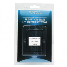 Ecran protector LCD Fotga 650D din sticla optica pentru Canon EOS 650D, Canon EOS Rebel T4i