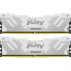 Memorie RAM DDR5, 32GB, 7200MHz, CL38, 1.35V, FURY Renegade White, Kit of 2