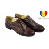 Cumpara ieftin Oferta marimea 37, 39 Pantofi dama maro casual din piele naturala - LP29M