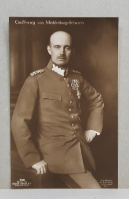 MARELE DUCE von MECKLENBURG - SCHWERIN , CARTE POSTALA ILUSTRATA , MONOCROMA, NECIRCULATA , PERIOADA INTERBELICA foto