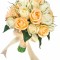 Buchet Flori Eventissimi - 27 Trandafiri, Bej Portocaliu