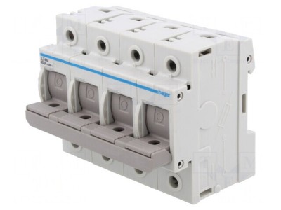 Separator Fuzibil D02 Șină DIN 63A 400V 4 Poli foto