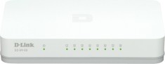 SWITCH D-LINK 8 porturi Gigabit, carcasa plastic, &quot;GO-SW-8G&quot; (timbru verde 2 lei)
