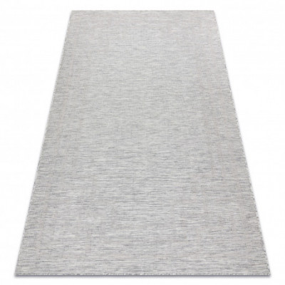 Covor SISAL PATIO 3071 grecesc țesute plate gri / bej, 155x220 cm foto