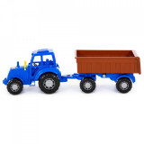 Tractor cu remorca, 44.7x13.4x13.5 cm, 5-7 ani, 3-5 ani, Băieți