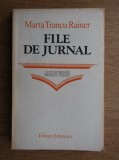 Marta Trancu Rainer - File de jurnal. Marturii, 1982, Eminescu