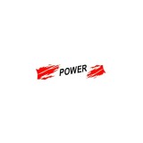 Abtibild &quot; POWER &quot; Negru Cod: AN13 Automotive TrustedCars, Oem