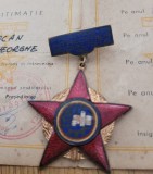 Insogna Fruntas in intrecerea Socialista 1963