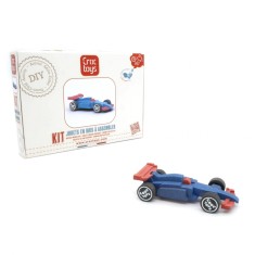 Set de constructie masina de curse, Croc toys