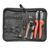 Set 4 scule sertizare cabluri elctrice si conectori MC4 panouri fotovoltaice