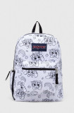 Jansport rucsac culoarea alb, mare, modelator