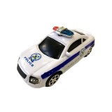 Masinuta de Politie, se deplaseaza, 17x10x7 cm, ATU-089109, Plastic, Oem