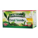 Ceai verde, 25 plicuri, AdNatura