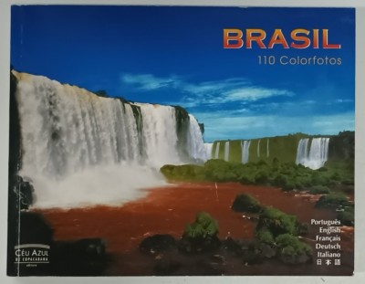 BRASIL , 110 COLORFOTOS , ALBUM CU TEXT IN PORTUGHEZA , ENGLEZA , FRANCEZA , GERMANA , ITALIANA , JAPONEZA , ANII &amp;#039;2000 foto