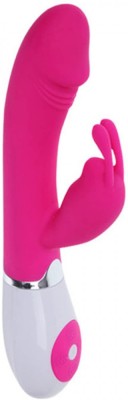 Pretty Love Gene Sound Activated Rabbit Vibrator, Pink, 30 Functii (DB) foto
