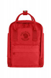 Fjallraven rucsac Re-Kanken Mini culoarea rosu, mic, cu imprimeu, F23549