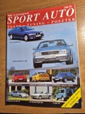 sport auto - august 1995 - in limba maghiara - formula 1 , postere masini