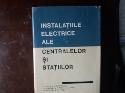 instalatiile electrice ale centralelor si statiilor nitu si altii foto