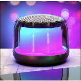 Boxa audio portabila cu bluetooth, lumini led RGB, AUX, 3W, acumulator 3.7v