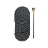 Set discuri debitoare din oxid de aluminiu, 22mm, 10 buc, Proxxon 28808, Proxxon Micromot