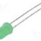 Dioda LED 5mm, verde, convex, 2.2...2.6V, LUCKYLIGHT - LL-503GD2E-1A
