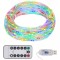 vidaXL Instalație cu 150 LED-uri, multicolor, 15 m