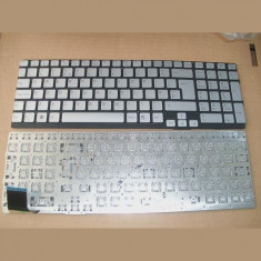 Tastatura laptop noua SONY VPC-SE Silver UK