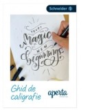 Ghid de caligrafie Aperta + 1 liner cadou