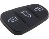 Membrana Cauciuc Butoane Cheie Auto 3 Butoane &ndash; Compatibila Hyundai i10, i20, i30, ix35, ix45, Elantra, Tucson, Santa Fe, Veloster, Solaris &ndash; Piesa de