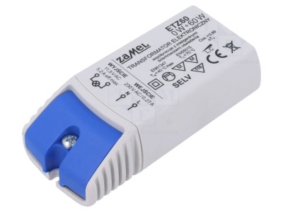 Transformator electronic 60VA 230V 11.5V foto
