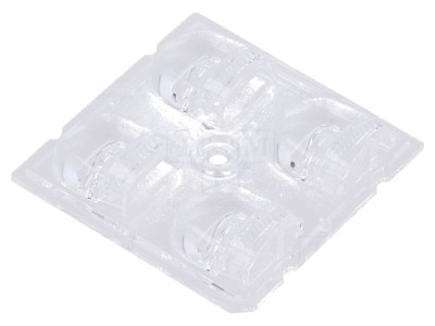 Lentilă LED pătrată transparentă foto
