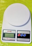 G622-Cantar bucatarie modern CE-China digital electronic stare buna in cutie nefolosit 23/16 cm cu baterii mici normale.