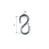 CARLIG ZINCAT FARA INEL 3MM / 3.5X28MM