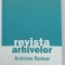 REVISTA ARHIVELOR / ARCHIVES REVIEW , NR. 1-2 / 2022 , TEXT IN ROMANA SI ENGLEZA