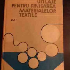 Utilaje Pentru Finisarea Materialelor Textile Vol I-ii - Florin Valu ,542795