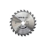 Disc circular lemn, 160 x 20 x 2.2 mm, 24 Yato YT-60480