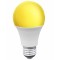 Bec LED color Hoff clasic E27 9W lumina galbena 2200 K, antiinsecte