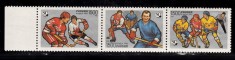 A10 S1 8 - Timbre foarte vechi - Rusia - hochei - 1996