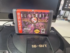 Ultimate Mortal Kombat 3 video game Sega Genesis