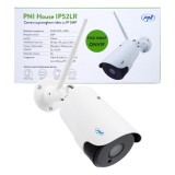 Camera supraveghere video PNI House IP52LR 2MP 1080P wireless cu IP de exterior si interior si slot microSD, mod noapte APP CamH