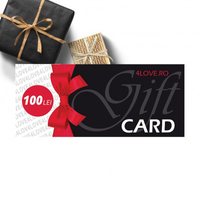 Gift card 4Love 100 Lei foto