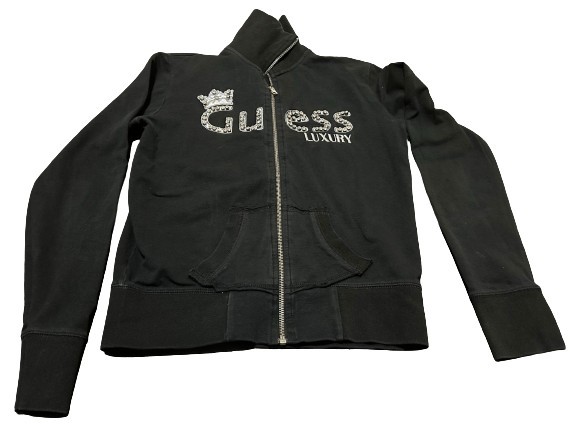 Bluza cu fermoar , marimea S , culoarea negru