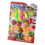 Jucarie feliatoare din plastic cu scai, Legume &amp; Fructe, ConceptSeller