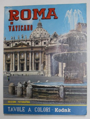 ROMA E VATICANO , di G.P. MERCURI , 1971 foto