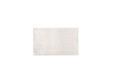 Covoras Decorativ din Imitatie de Blana Ecru cu Model Reliefat Curcubeu 150x100cm