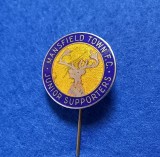 Insigna metalica fotbal - MANSFIELD TOWN FC (Anglia)