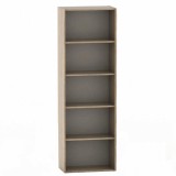 Cumpara ieftin Biblioteca 5 polite din pal stejar sonoma Tempo 57x34x175 cm
