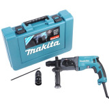 Ciocan rotopercutor Makita HR2470T, 780W, 2.4J, 1100rpm, mandrina SDS-Plus si mandrina rapida, 3 functii + Accesoriu